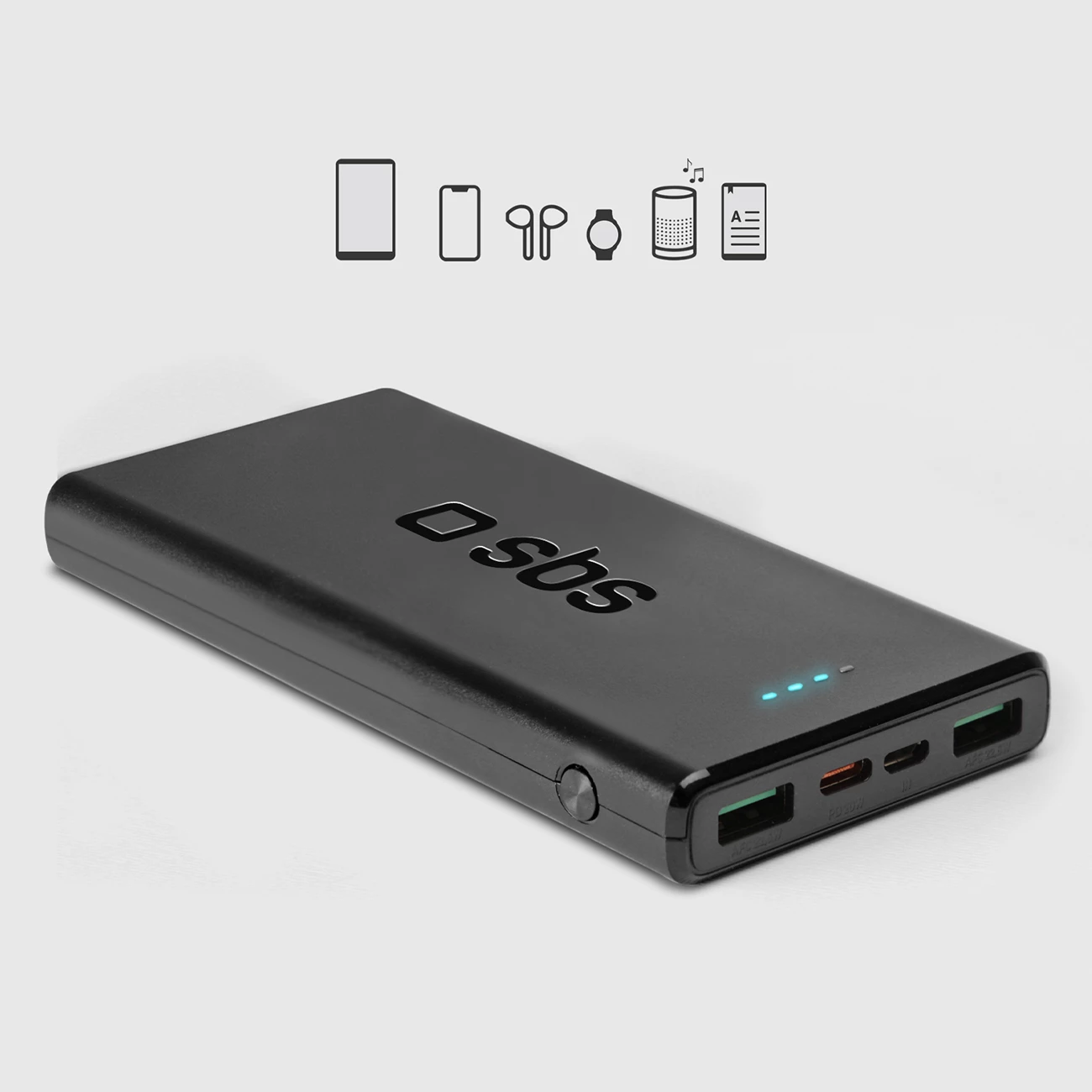 Powerbank SBS TTBB10000FASTPD20K 10000 mAh 20W, e zezë