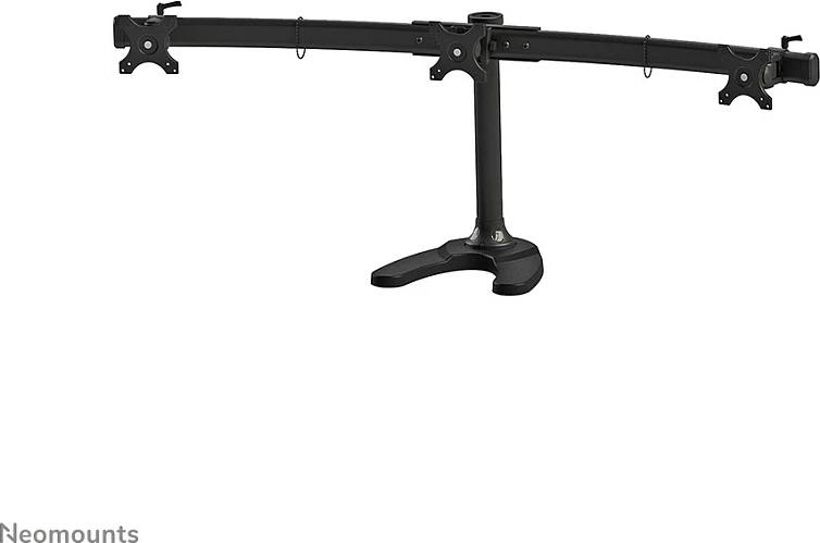 Mbajtës tavoline për 3 monitorë Newstar Neomounts FPMA-D700DD3, 10-27 inç, VESA 75x75/100x100, e zezë