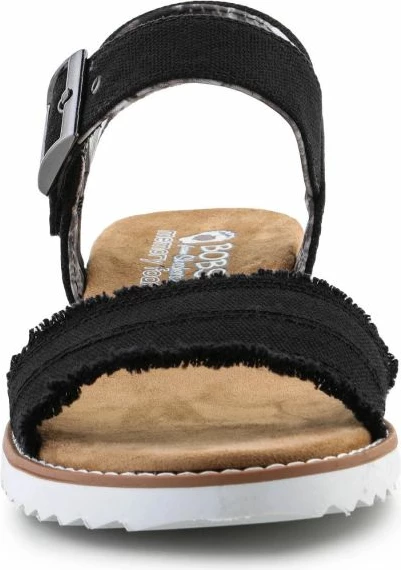 Espadrille Skechers për femra, të zeza