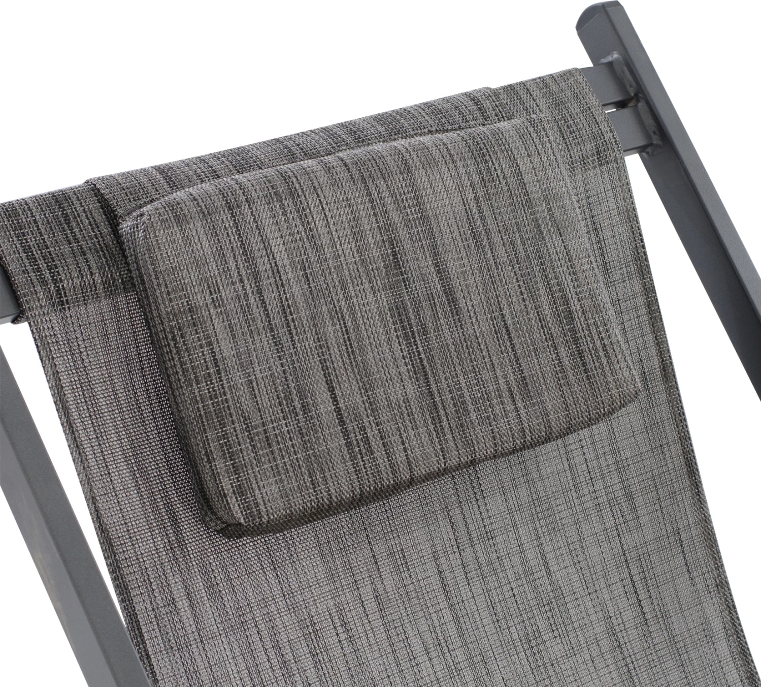 Karrige lounge profesionale KEA FH5076.10 alumini & textilene ngjyrë gri 59,5x102,5x94H cm