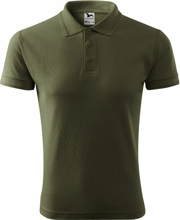 Maicë Polo për Meshkuj Malfini, ngjyrë e errët e gjelbër