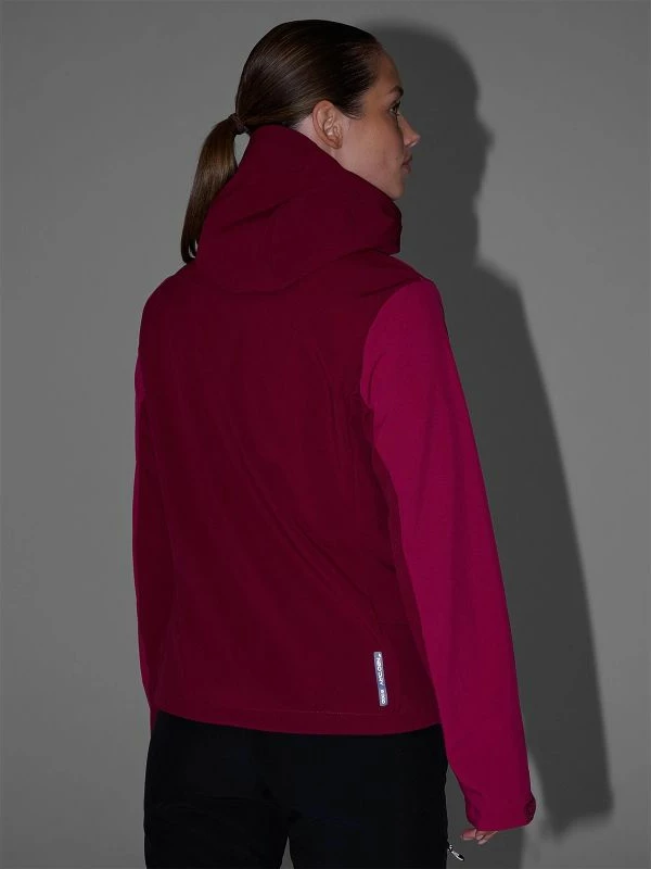 Jakne softshell për femra 4F, e kuqe