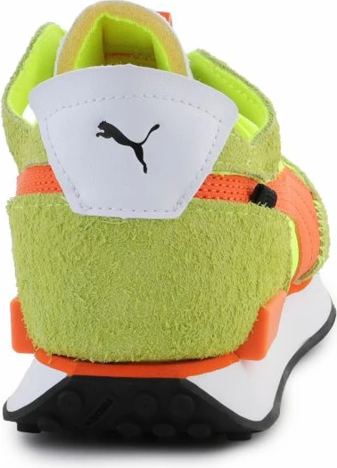 Atlete për femra Puma, modeli Future Rider Cut-Out Vintage, me ngjyra të kuqe dhe të verdha