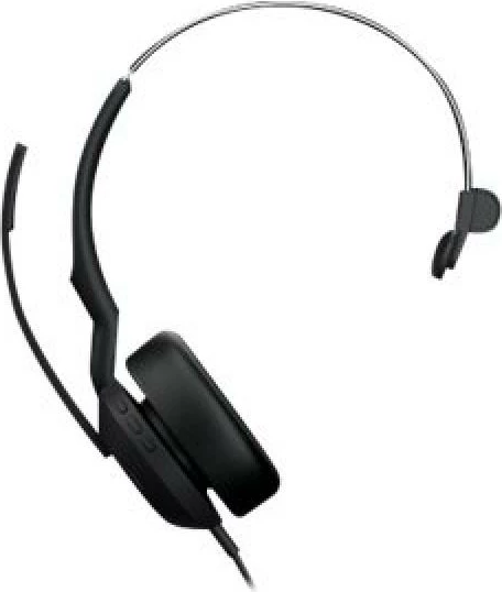 Kufje me mikrofon Jabra Evolve2 50 MS Mono 25089-899-799, me kabllo 1.5 m, të zeza