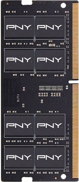 RAM Memorje SODIMM DDR4, PNY, MN8GSD42666-SB, 8GB 2666MHz CL19, për laptop, set 1