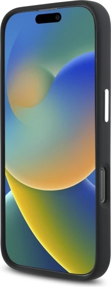 Mbështjellës Mercedes Silicone Tonal Logo MagSafe për iPhone 16 Pro, Zi