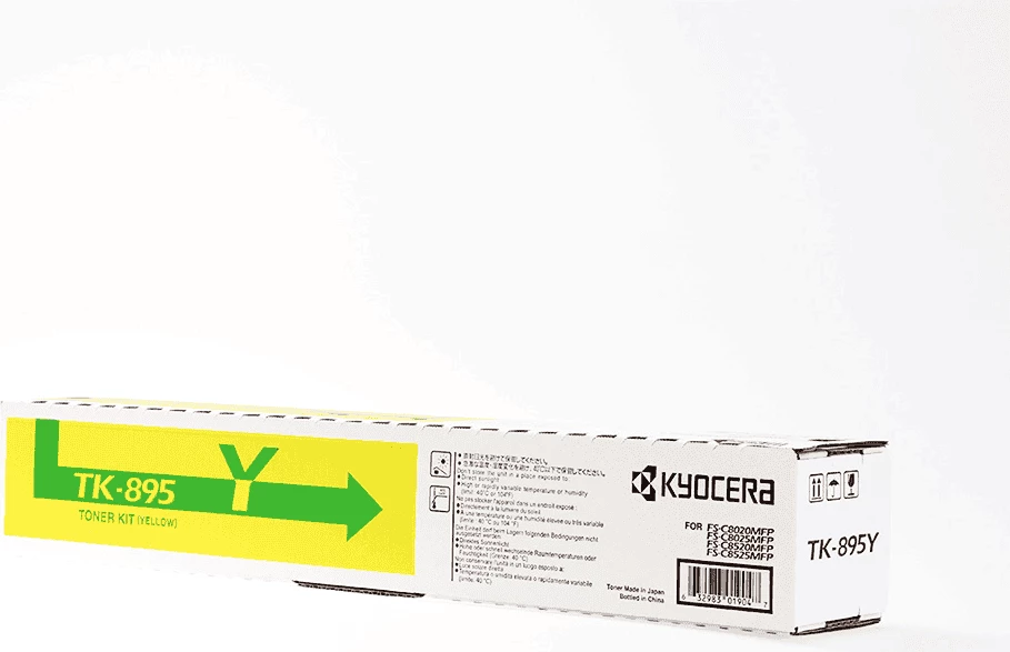 Toner, Kyocera, TK-895Y / 1T02K0ANL0, 6000 faqe, e verdhë