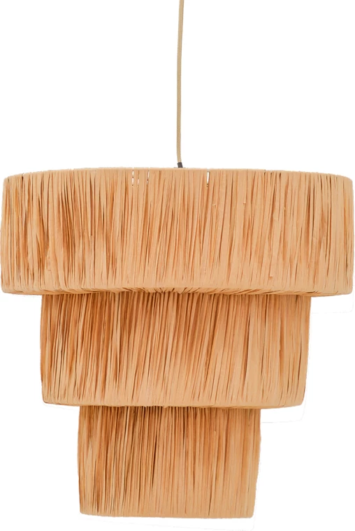 Llambë tavani Bombe Inart E27 natyrale D40x120cm