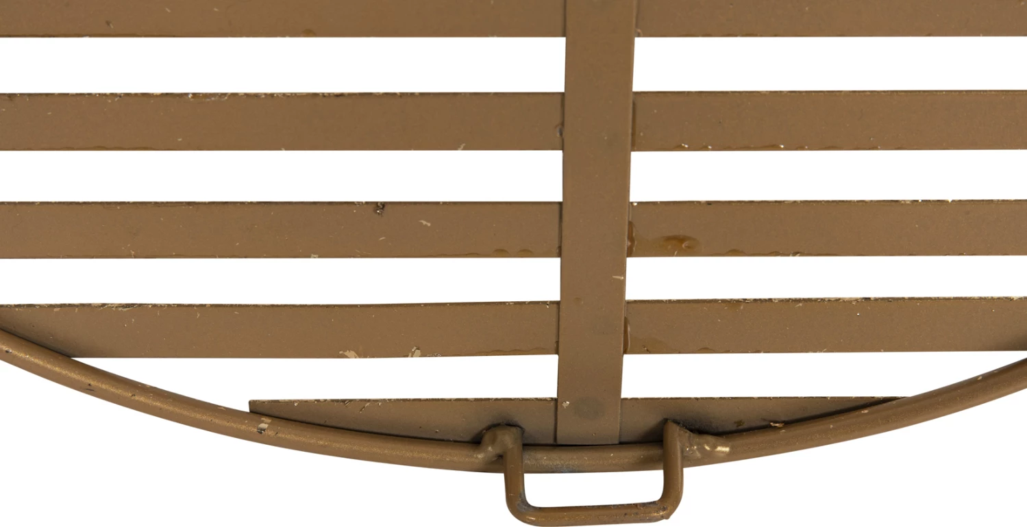 Dekor muri FH4210 metalik, ngjyrë kafe-ari, 125x39H cm