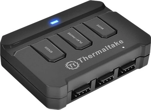 Ventilator kasë Thermaltake Riing 12 LED RGB 120mm, i zi