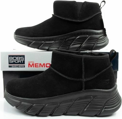 Çizme dimri për femra Skechers, të zeza