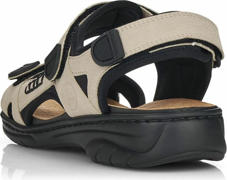 Sandale për femra Rieker, bezhë