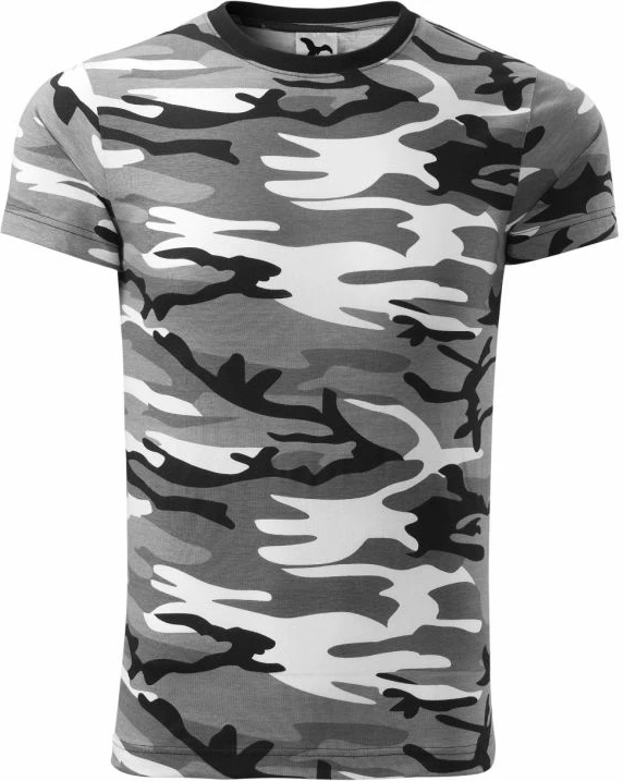 Maicë për meshkuj Malfini, me model kamuflazhi