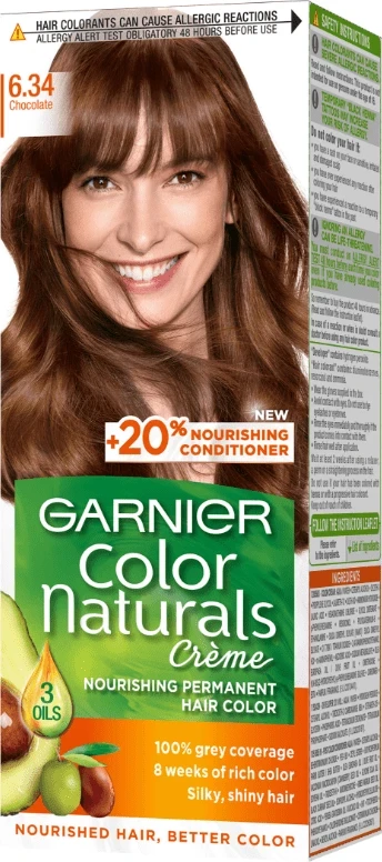 Ngjyrë për flokë Garnier 6.34 , Qokolladë  , 40 ml