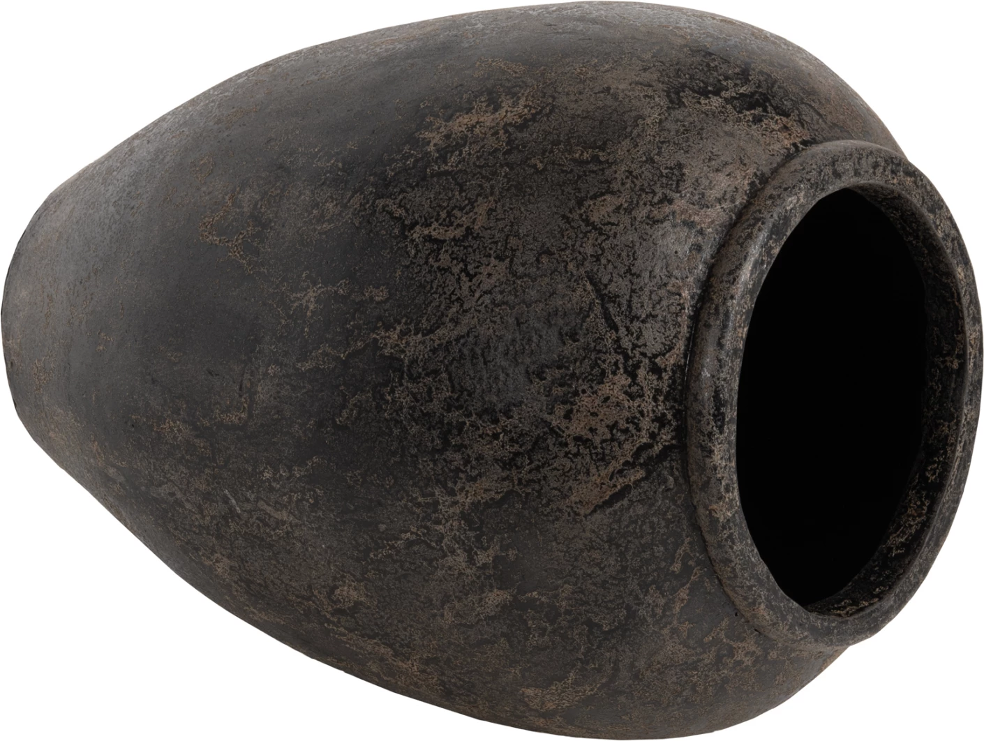 Vazo dekorative për dysheme SPARTA FH7934 ngjyrë e zezë Φ66x85Hcm