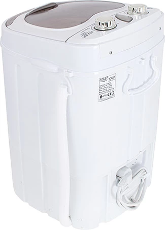 Lavatrice portative 2-në-1, Adler, AD 8055, 3kg larje 1kg shtrydhje, program 15 min, e bardhë