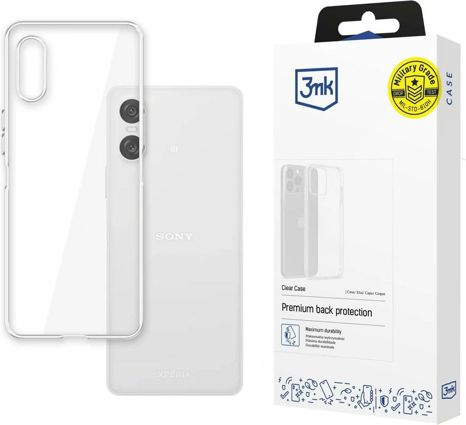 Mbështjellës 3mk Protection për Sony Xperia 10 VI, transparent