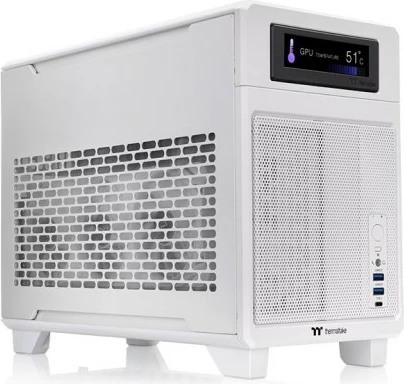 Kasë kompjuteri, Thermaltake TR100 Mini (CA-11A-00S6NN-00), Mini Tower Mini ITX SFX, e bardhë