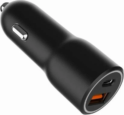 Karikues veture Gembird TA-UC-AC2PDQC38-CAR-01, 38W, USB-A/USB-C, i zi