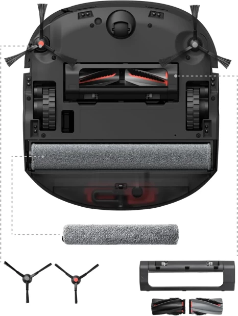 Set pjesë rezervë për robot fshesë me korrent Eufy (Anker) Omni E25/E28, 12 copë