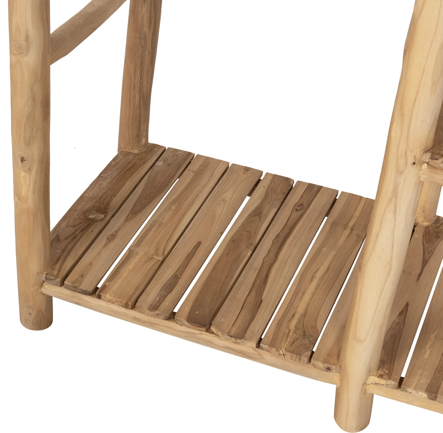 Raft hyrje BALEN FH9550 dru TEAK ngjyrë natyrale 120x50x180H cm