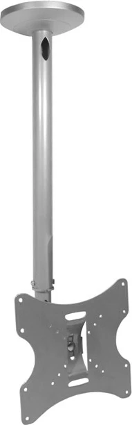 Mbajtës tavani për TV Maclean MC-504A B, 23-42 inç, metal, argjend