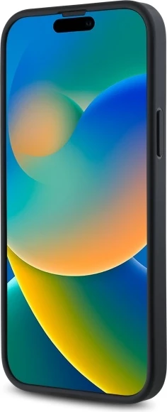 Mbështjellës DKNY për iPhone 15 Plus, i zi