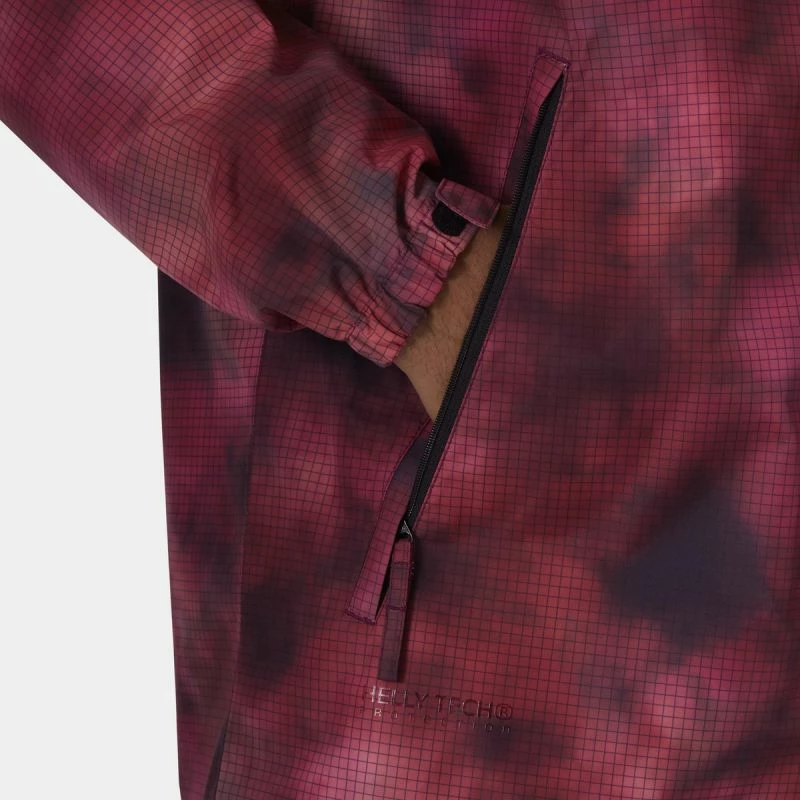 Jakne Helly Hansen për meshkuj, të kuqe