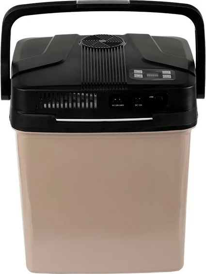 Frigorifer turistik Lafe ChillBox, 26L, elektronik, wireless, beige