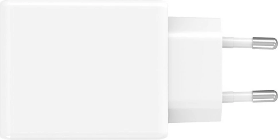 Karikues muror GaN 65 W, 4smarts PDPlug Slim Dual 4SM000010, 2x USB-C PD, i bardhë
