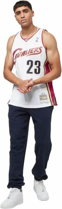 Fanellë për meshkuj Mitchell & Ness, e bardhë