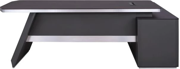 Tavolinë profesionale për zyre, kënd i majtë, ngjyrë trëndafili, FH2083L, 220x180x76 cm