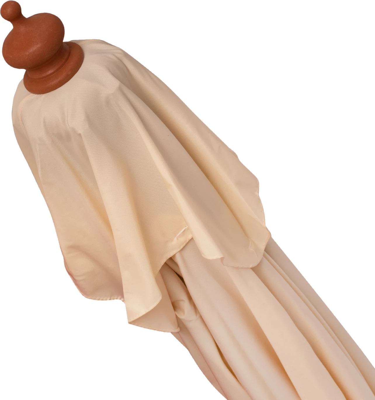 Ombrellë profesionale 3x3m me kornizë druri FH6022 Bezhë