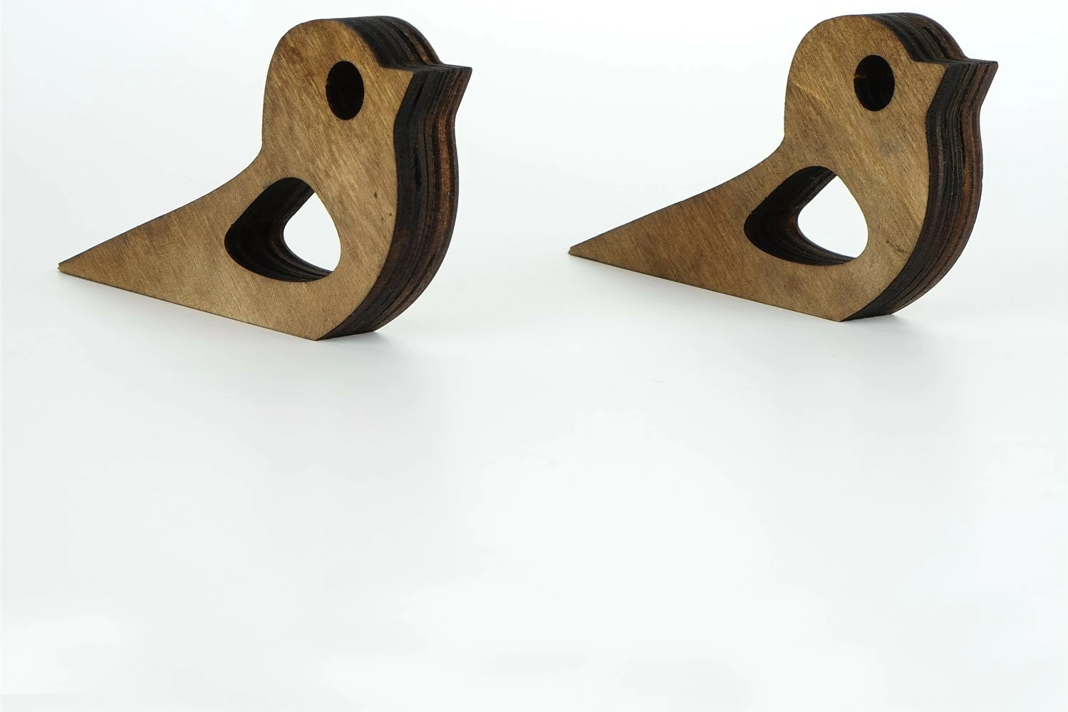 Ndalesë dere prej druri, ngjyrë bronzi, Aberto Design, MEH152, 14x2x7cm (2 copë)