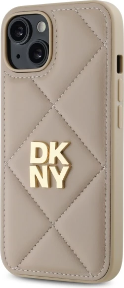 Mbështjellës DKNY për iPhone 14, Bezhe