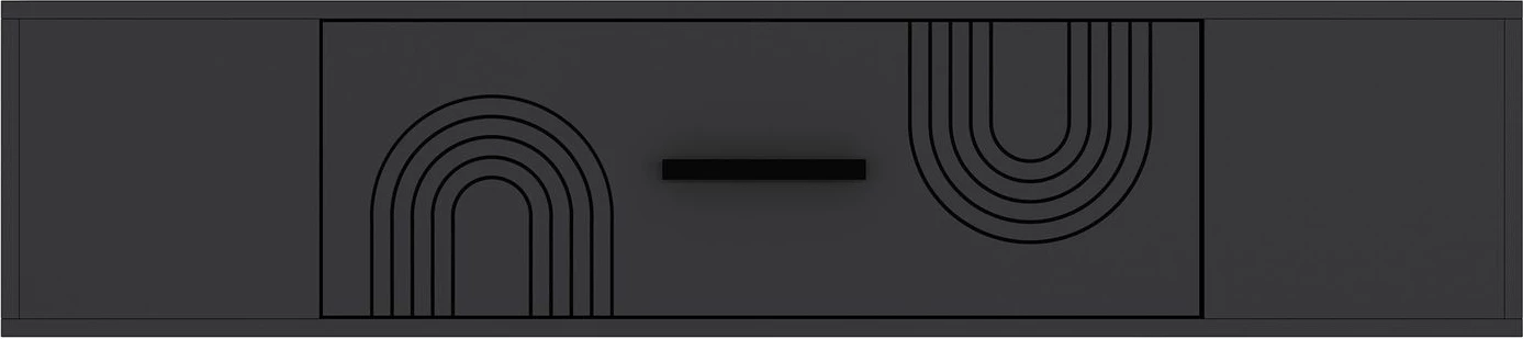 Komodë TV Skye Decor, anthracite, Kodaks L2