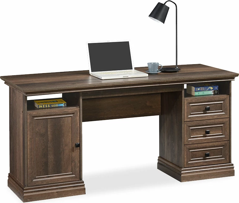 Tavolinë pune Mozart, ngjyrë arre, 160x60x78cm