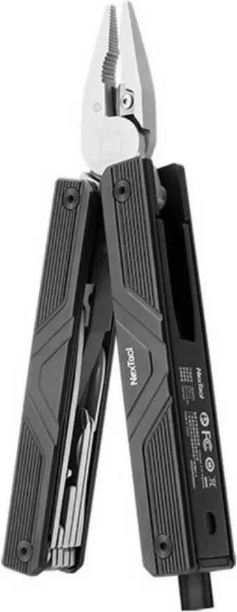 Multitool NEXTOOL GEMINI 13-in-1 me kaçavidë elektrike, çelik inox