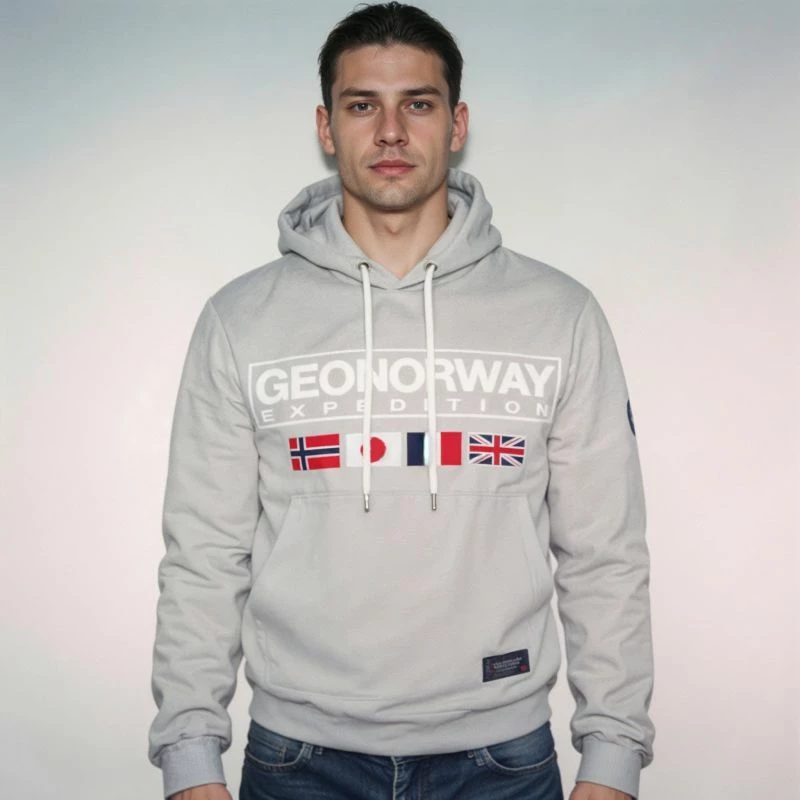 Duks për meshkuj Geographical Norway, gri