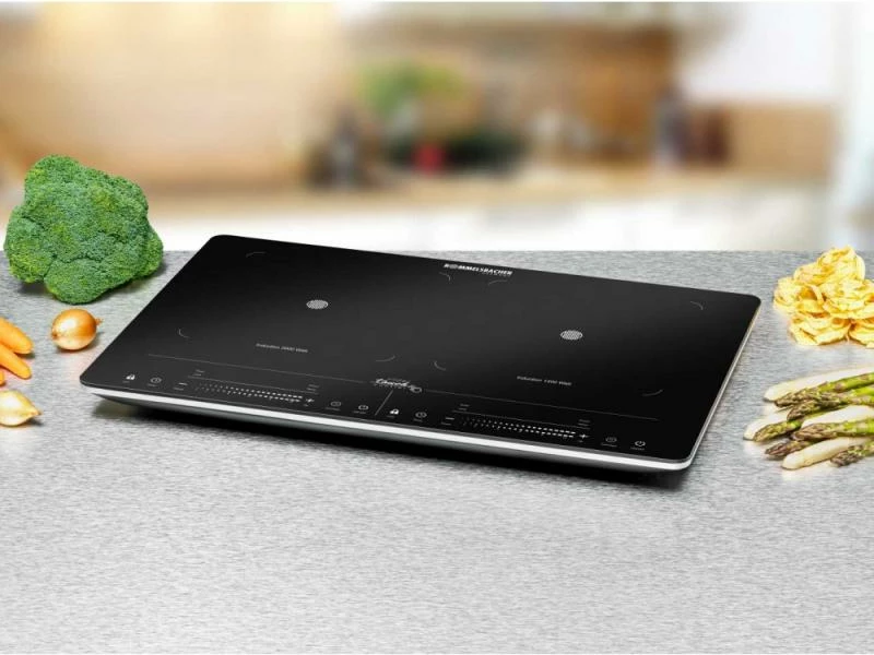 Pllakë gatimi me induksion, Rommelsbacher, CT 3420/IN, portative me kontroll me prekje, e zezë