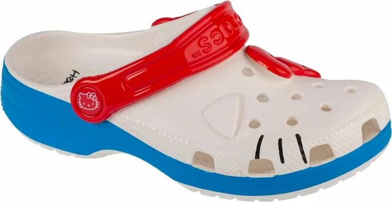 Papuqe për fëmijë Crocs, me Hello Kitty
