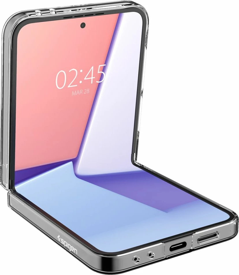 Mbështjellës Spigen AirSkin për Samsung Galaxy Z Flip 6, Transparent