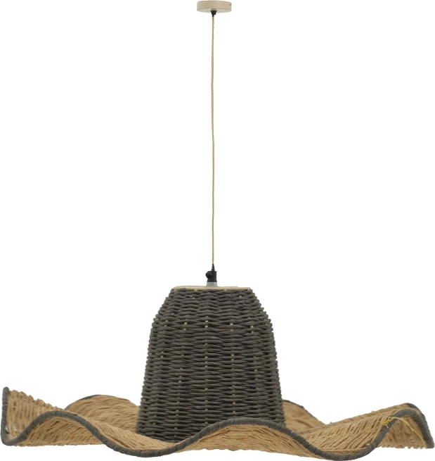 Llambë tavani Darla Inart E27 natyrale D57x110cm