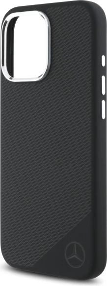 Mbështjellës Mercedes MEHMP16L23SUGDK për iPhone 16 Pro 6.3", silikon, MagSafe, i zi