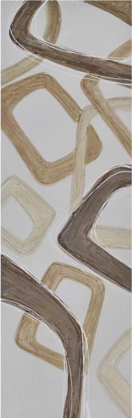 Pikturë dekorative Bangos, kanavacë, shumëngjyrëshe, 30x90x3cm