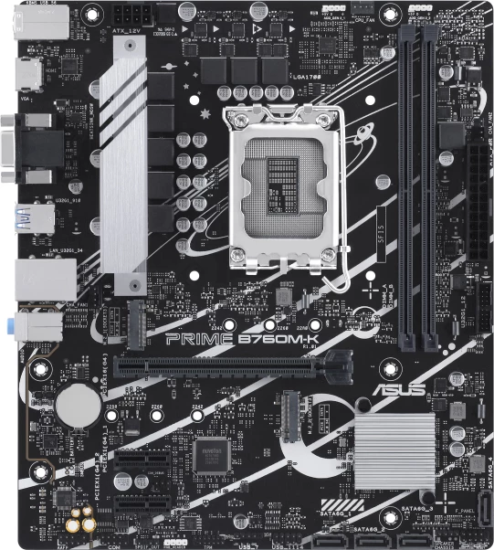 Pllakë amë Asus PRIME B760M-K 90MB1FI0-M1EAY0 microATX, chipset B760, e zezë