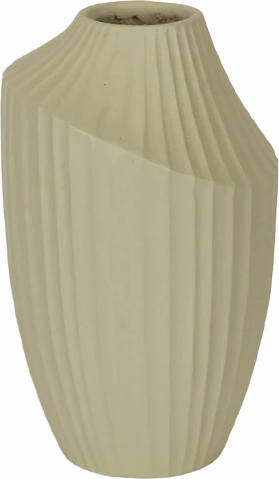 Vazo ELIX, ngjyrë mente, 22.5x22.5x38cm, MgO