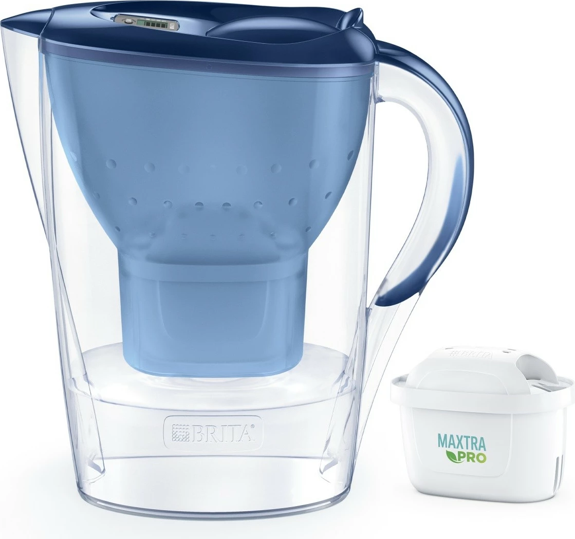 Ibrik filtri për ujë Brita Marella Maxtra PRO Pure Performance 2.4L, Blu