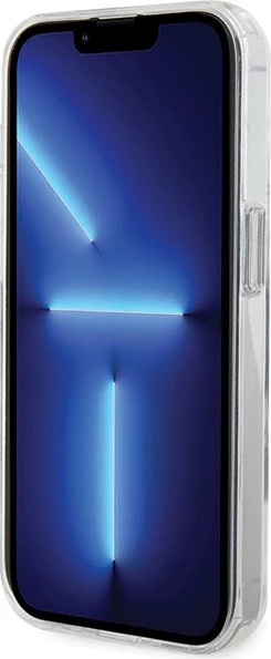 Mbështjellës Karl Lagerfeld Ring Stand Choupette Head MagSafe për iPhone 15 Pro 6.1", Bardhë