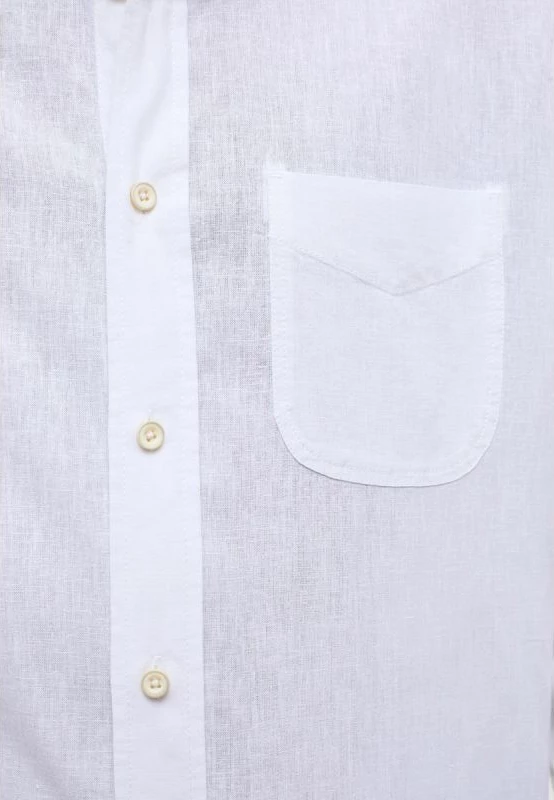 Këmishë Mustang Clemens për meshkuj, e bardhë